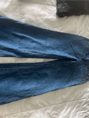 Classic womens Blue Denim Jeans